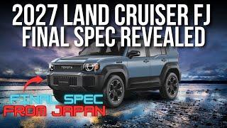 2027 LAND CRUISER FJ FINAL SPEC REVEALED BY BEST CAR MAGAZINE // IS IT COMING TO NORTH AMERICA?