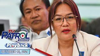 TV Patrol Weekend Playback | October 13, 2024