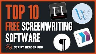 Best FREE SCREENWRITING SOFTWARE for Mac, Windows, Linux | 2021 | Script Reader Pro