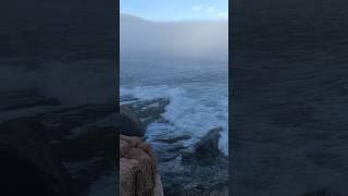 Acadia Ocean Waves #acadianationalpark #ocean #maine #relaxing #interstellar #shorts #shortsvideo