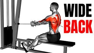 10 Cable Wide Back Exercises| How To Build V-Taper Back?