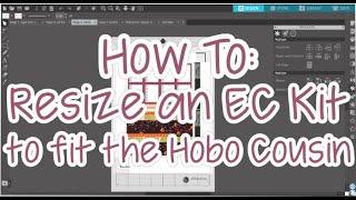 HOW TO RESIZE AN ERIN CONDREN KIT TO FIT A HOBONICHI COUSIN | Tutorial