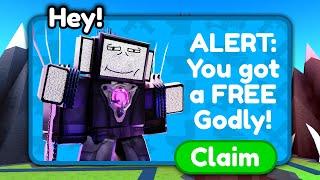 How to Get a FREE GODLY?!?! (Toilet Tower Defense)