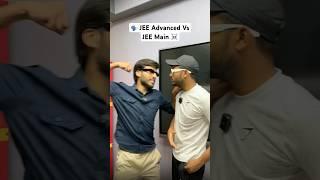 JEE Main Vs JEE Advanced Toughness! #jee #motivation