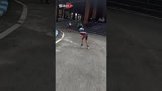 THAT WAS CLOSE ‼️ INLINE SPEED SKATE | #inlineskate #inlinespeedskating #shorts #youtube #viral