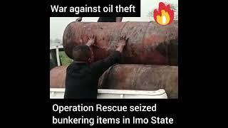 Operation Rescue crushes bunkering activities in Niger Delta