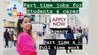 How to find jobs in UK ?? Part time jobs for students and carer #viralvideo #uk #london