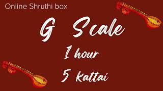 Tanpura - G or 5 Scale - 1 Hour