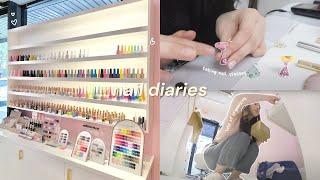 nail diaries ‎‧₊˚ (my new nyc salon reveal, nail classes, lots of organizing) ep.1