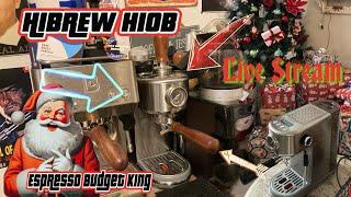 Espresso Time Live! HiBrew H10b entry level king! So many features! ￼ Totally adjustable #coffee