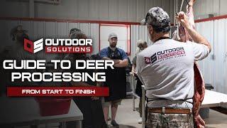 Deer Cutting Tutorial! Deer Processing Start To Finish