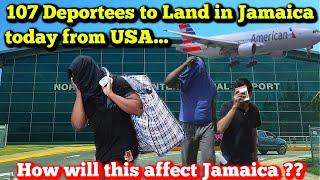 107 Jamaicans Deported on Same Flight Back to Island as Jamaica Braces for More