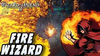 Melting Everything with Fire Arcana Build | Wizard of Legend 2