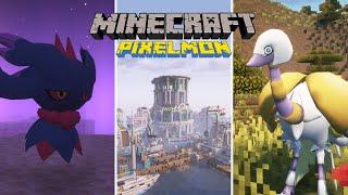 Pixelmon 9.1.10! New Pokemon and the Water Gym!