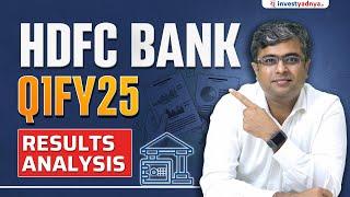 HDFC Bank - Q1FY25 Results Analysis | Parimal Ade