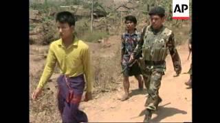 THAILAND: DKBA RAIDERS SHELL OUTSKIRTS OF MAE HLA REFUGEE CAMP