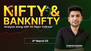  Share market updates: 4th March 2025 by Univest | Nifty and Bank Nifty Prediction