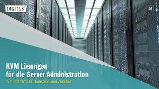 DIGITUS® KVM Lösungen für die Server Administration