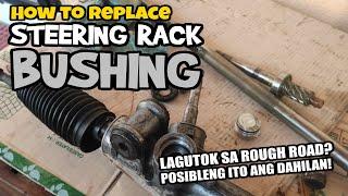 How To Replace STEERING RACK BUSHING DiY Guide | Paano magpalit Rack and Pinion Bushing TOYOTA VIOS