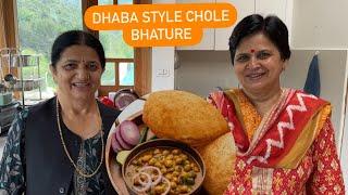 DHABA STYLE CHOLE BHATURE || TASTY AND EASY TO MAKE || TastyTalesBySarthakRohini