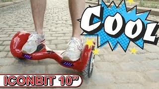 Iconbit 10 Zoll Hoverboard, Smart Scooter,  Balance Board, kein IO Hawk, Test, Review, (DEU,GER)