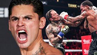 Ryan Garcia GETS PISSED, GOES OFF on Gervonta Davis DRAW, & sends ANGRY WARNING to Rolly Romero