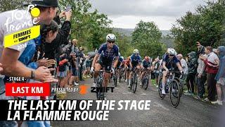 Last Km - Stage 4 - Tour de France Femmes avec Zwift 2024