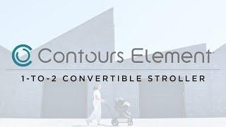 Contours Element® | Single to Double Convertible Stroller