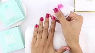 ella+mila | Soy Nail Polish Remover Wipes