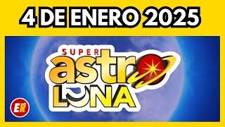 Resultado ASTRO LUNA sabado 4 de ENERO de 2025