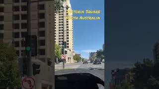 Driving along Victoria Square #australia #adelaide #shorts #touristspot