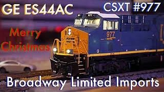 Review - HO Scale BLI GE ES44AC (CSXT)