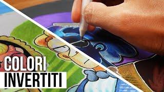 Disegnare con i COLORI INVERTITI?! Mi esplode il cervello 