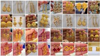 Gold Earrings/ Gold Jhumka/Gold studs/Gold Earrings design/Gold Jewellery Collection 2024