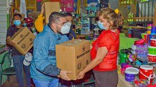 Tejido Social entregó paquetes alimentarios en Cuscatancingo, San Salvador