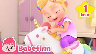 Special Song for Bora  Rainbow Unicorn +more | Sing Along Bebefinn | Nursery Rhymes For Kids