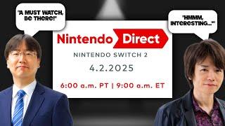 Nintendo is REALLY Hyping up the Switch 2 Nintendo Direct...