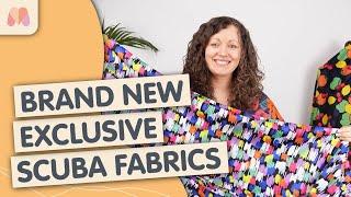 Discover Minerva's Brand New Exclusive Scuba Fabrics with Vicki