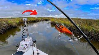 So...You Want to Catch RED DRUM using only LURES? Watch THIS! [Simple & Easy Fishing]