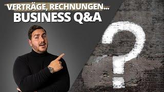 5 stellige Agentur aufbauen, Verträge und Rechnungen, Kunden gewinnen | SMMA Q&A