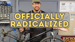 50 min BUTTHURT BIKE SHOP LOSER RANT about US POLITICS instead of boring bicycle content AGAIN ‍️