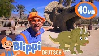 Blippi Deutsch - Dinosaurier lernen mit Blippi | Abenteuer und Videos für Kinder