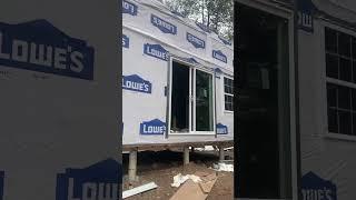 Tiny house budget build update. #diytinyhousebuild #smallhome #tinyhousebuild #diy