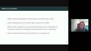 Coccinelle, Prequel, and Spinfer: Code Evolutions in the Linux Kernel