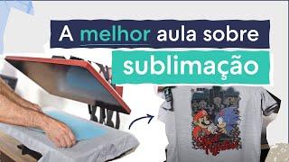 O que é sublimação? [SUBLIMAÇÃO DE CAMISETAS]