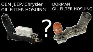 How to Replace Oil Filter Housing and Cooler 2011 2021 Jeep Grand Cherokee 3 6L V6