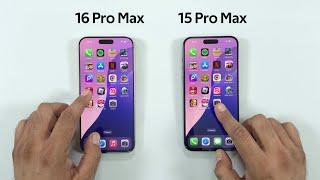 iPhone 16 Pro Max vs iPhone 15 Pro Max Speed Test