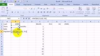 CFO Learning Pro - Excel Edition - Make an Amortization Table