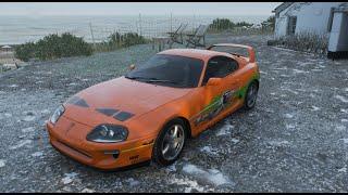 Toyota Supra 1998 Stock - Forza Horizon 4 - RTX 3050 - WarriorPlays