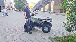 Квадроцикл IRBIS ATV200. Мотосалон ТАТ-МОТО, Казань. Часть 18.